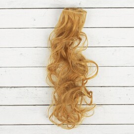 Волосы - тресс для кукол "Кудри" длина волос: 40см, ширина: 50см цвет.№27